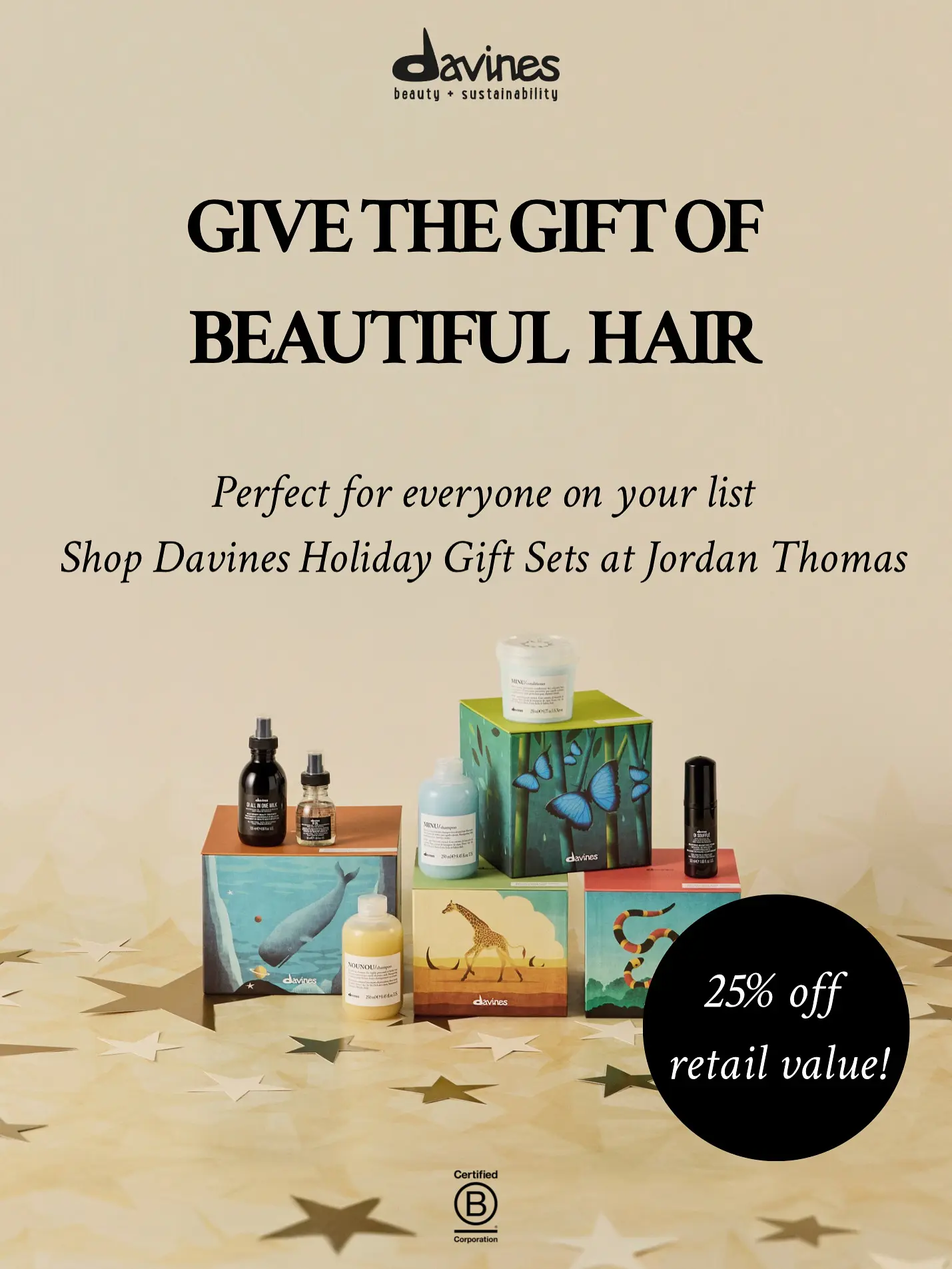 Salon hair care gift sets